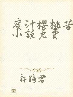 蜜汁樱桃苦咖啡小说免费