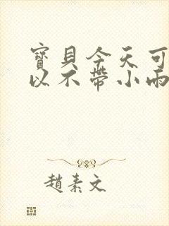 宝贝今天可不可以不带小雨伞