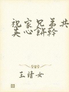 祝家兄弟共享后夹心饼干