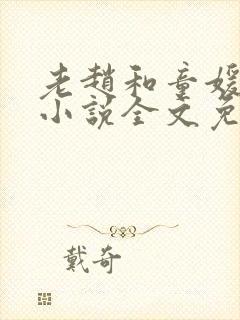 老赵和童媛媛的小说全文免费阅读