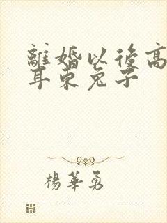 离婚以后高干 耳东兔子