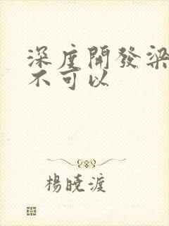 深度开发梁医生不可以