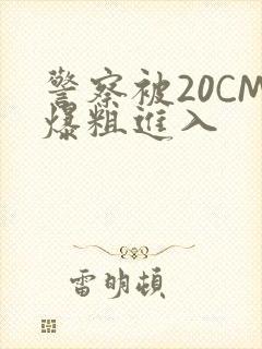 警察被20CM爆粗进入