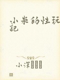 小米的性玩具日记封面