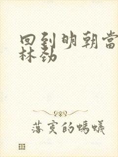 回到明朝当王爷林劲