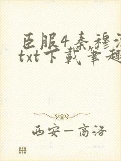 臣服4秦穆沈流txt下载笔趣阁