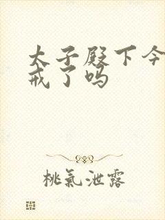 太子殿下今天破戒了吗