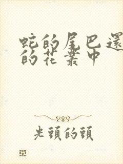 蛇的尾巴还在我的花丛中