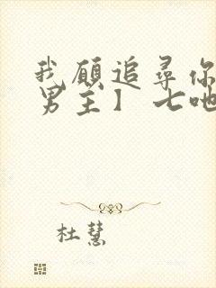 我愿追寻你【双男主】 七吔