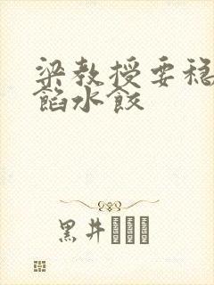 梁教授要稳住肉馅水饺