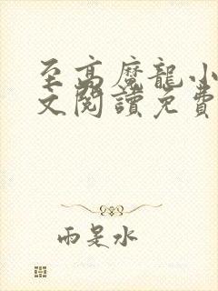 至高魔龙小说全文阅读免费无弹窗