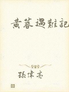 黄蓉遇难记封面