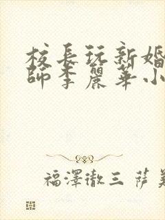 校长玩新婚女教师李丽华小说