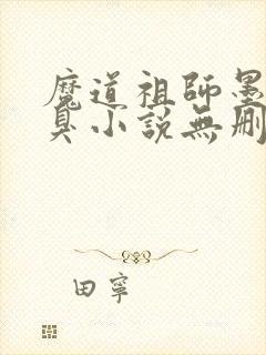 魔道祖师墨香铜臭小说无删减版封面