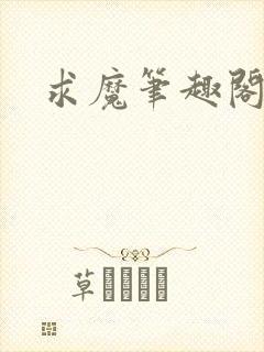 求魔笔趣阁封面