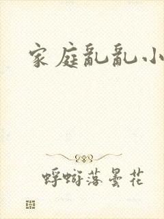 家庭乱乱小说
