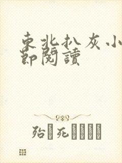 东北扒灰小说分节阅读