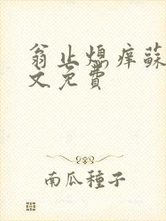 翁止熄痒苏钥全文免费