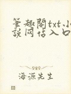 笔趣阁txt小说网站入口