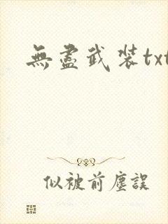 无尽武装txt