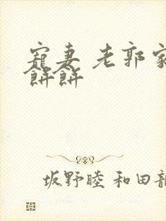 宠妻 老郭家的饼饼