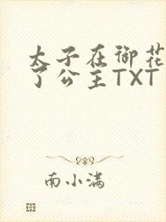 太子在御花园要了公主TXT