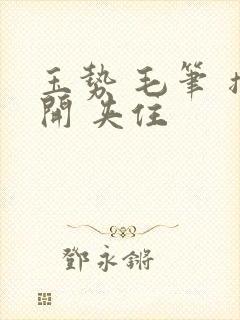 玉势 毛笔 撑开 夹住