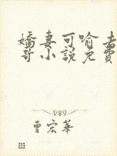 娇妻可喻去陪大哥小说免费阅读封面
