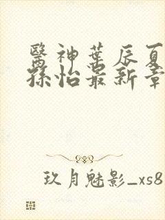 医神叶辰夏若雪孙怡最新章节