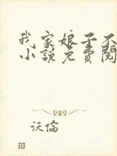 我家娘子不对劲小说免费阅读全文无窗口