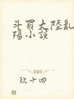 斗罗大陆乱世浮殇小说封面