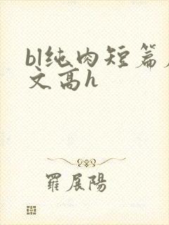 bl纯肉短篇腐文高h