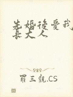 先婚后爱我的市长大人