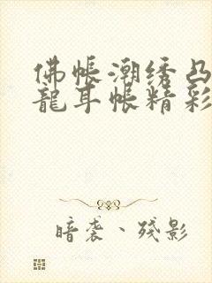 佛帐潮绣凸浮双龙耳帐精彩片段