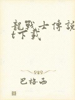 龙战士传说txt下载