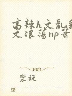 高辣h文乱乳h文浪荡np萧太后