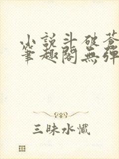 小说斗破苍穹新笔趣阁无弹窗封面