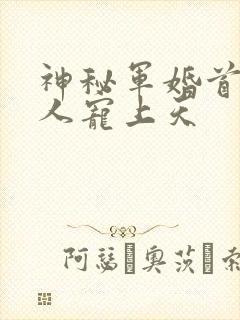 神秘军婚首长大人宠上天