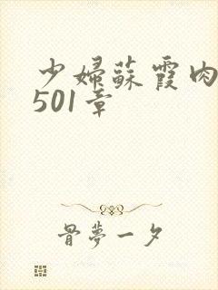 少妇苏霞肉欲第501章