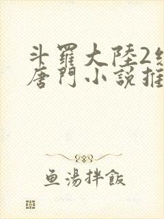 斗罗大陆2绝世唐门小说推荐