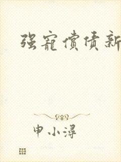 强宠偿债新娘封面