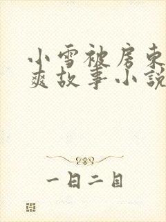 小雪被房东的好爽故事小说