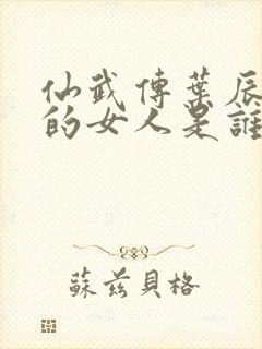 仙武传叶辰最爱的女人是谁