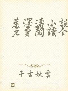 叶泽涛小说全文免费阅读全文