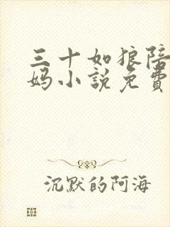 三十如狼陪读妈妈小说免费阅读封面