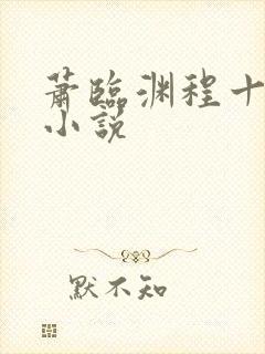 萧临渊程十鸢的小说