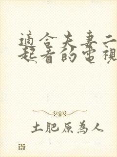 适合夫妻二人一起看的电视剧