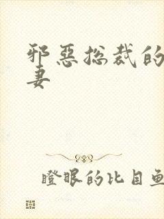 邪恶总裁的娇宠妻