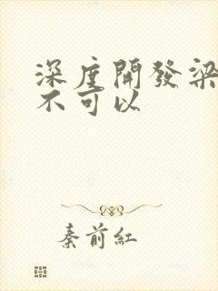 深度开发梁医生不可以封面