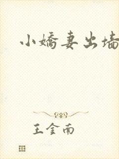 小娇妻出墙记